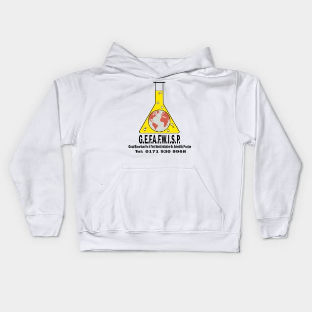 GEFAFWISP - Global Ensortium for a First World Initiative on Scientific Practice Kids Hoodie by Meta Cortex